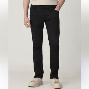 Zara Man Black Straight-Leg Jeans